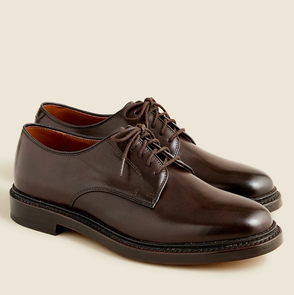 J. Crew Ludlow Derby Dress shoes - dark brown